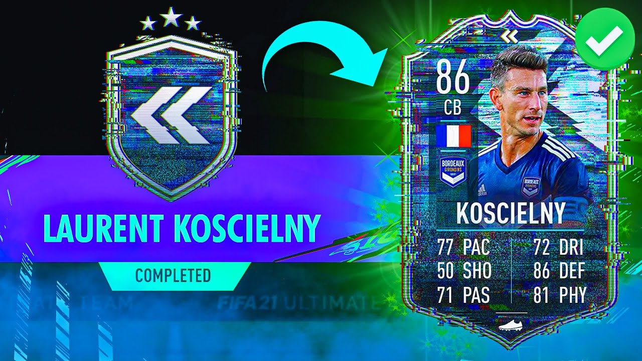 86 'FLASHBACK' KOSCIELNY SBC CHEAPEST SOLUTION - #FIFA21 86 Laurent Koscielny Flashback SBC Cheap