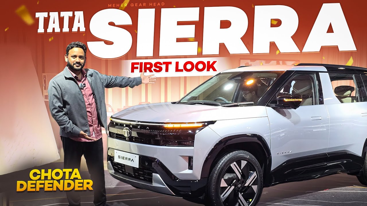Tata Sierra First Look Telugu Review – The OG Legend Is Back! Retro Icon Reborn| Meher Gear Head