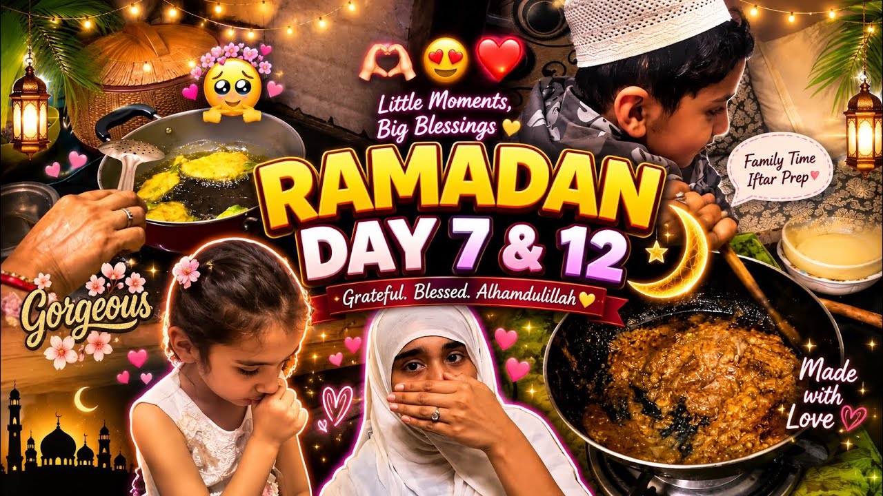 Ramadan day 7 & 12 ✨🤲🌙🫂 |Onlymaliks |vlog
