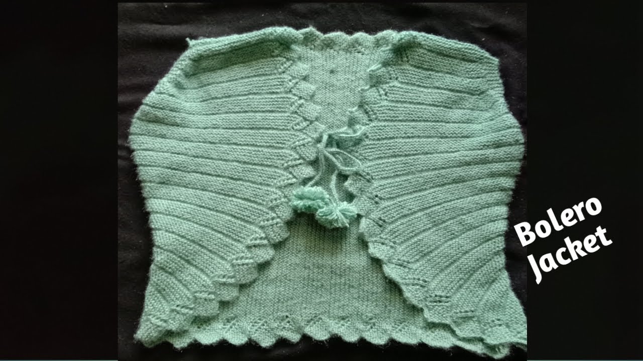 Bolero Jacket Knitting || How To Knit Bolero Jacket || Knit With Jass