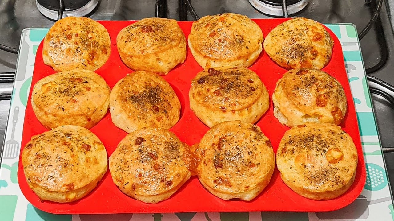 BOLINHO DE TAPIOCA DELICIOSO PÃO DE QUEIJO SUPER FACIL  - HAILEY BIEBER - 