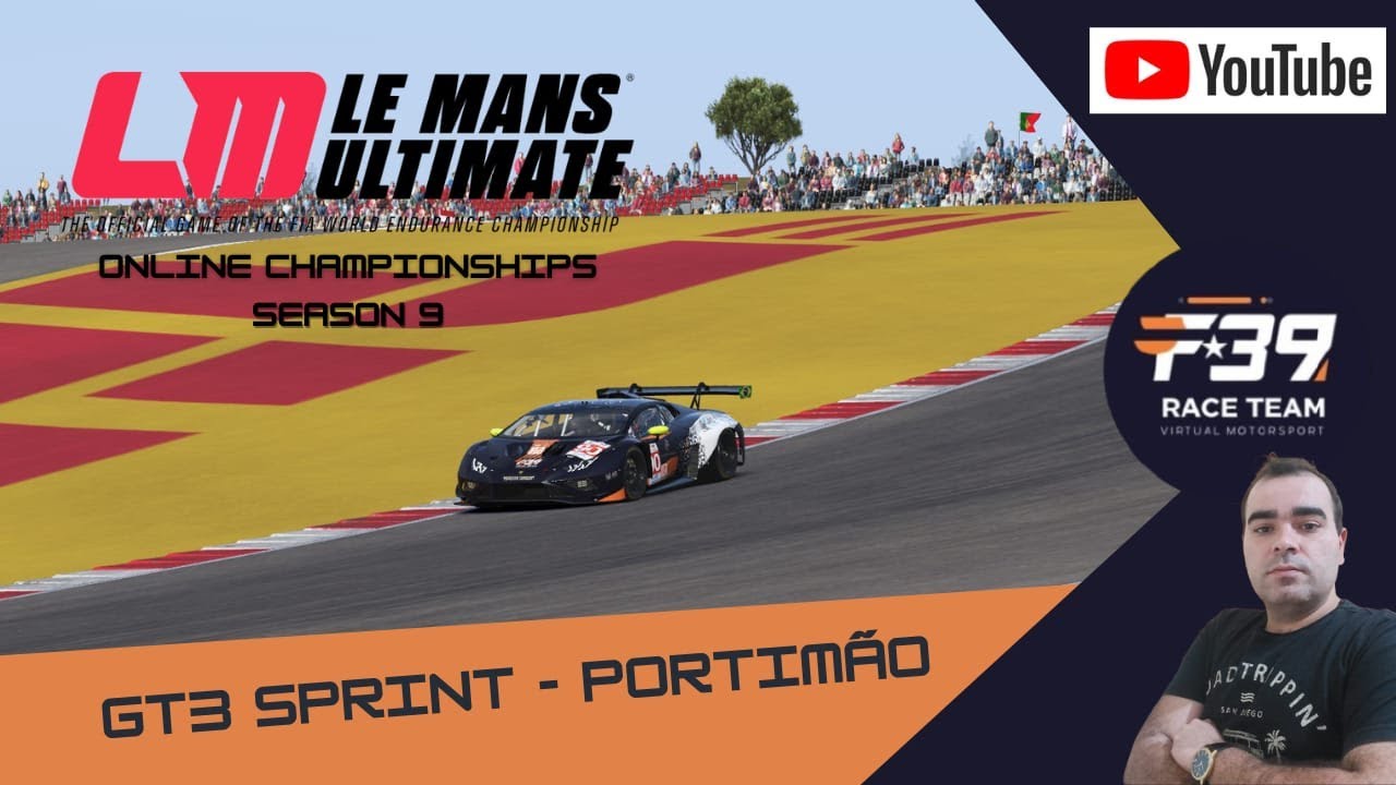 LMU - Campeonatos Online Season 9 - GT3 Sprint - Portimão