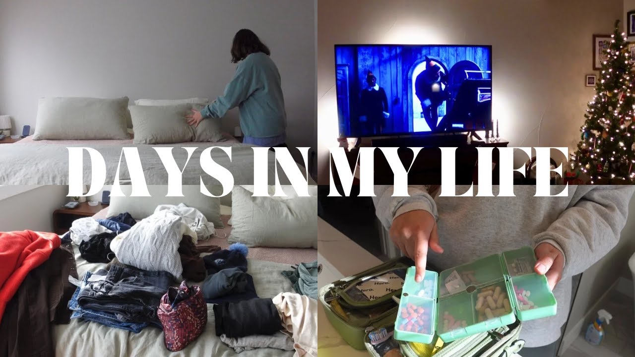 DAYS IN MY LIFE🎁🧳🧼: Exchanging Presents + Cleaning + Packing Prep