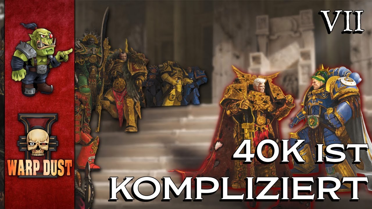 Chaos in der Lore mit @thehobbyhotel311  - WarpTalk 7 #wh40k #wh30k #warhammer40k #40k