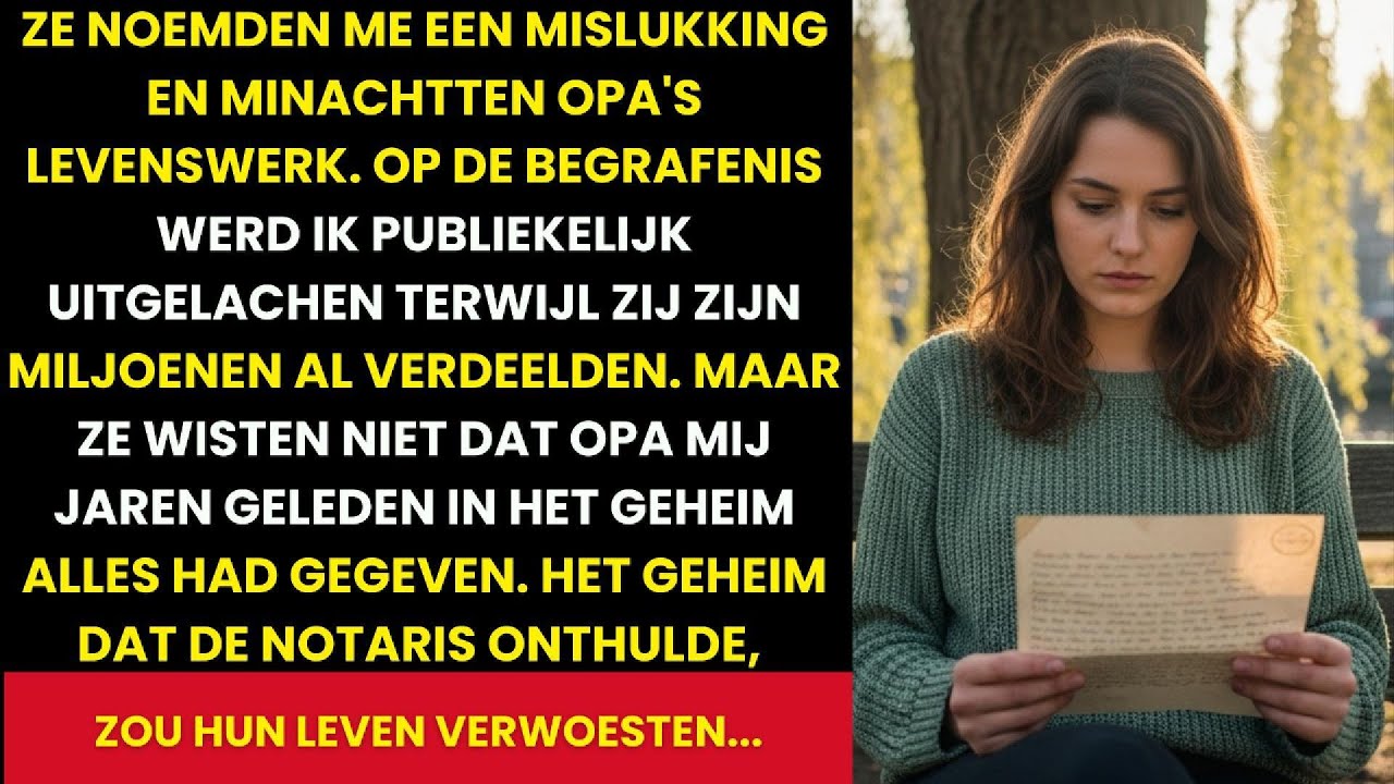 Familie Lachte Om Mijn 'Kleine Hobby', Maar Opa Liet Mij STIEKEM €3,8 Miljoen Na!|waargebeurd