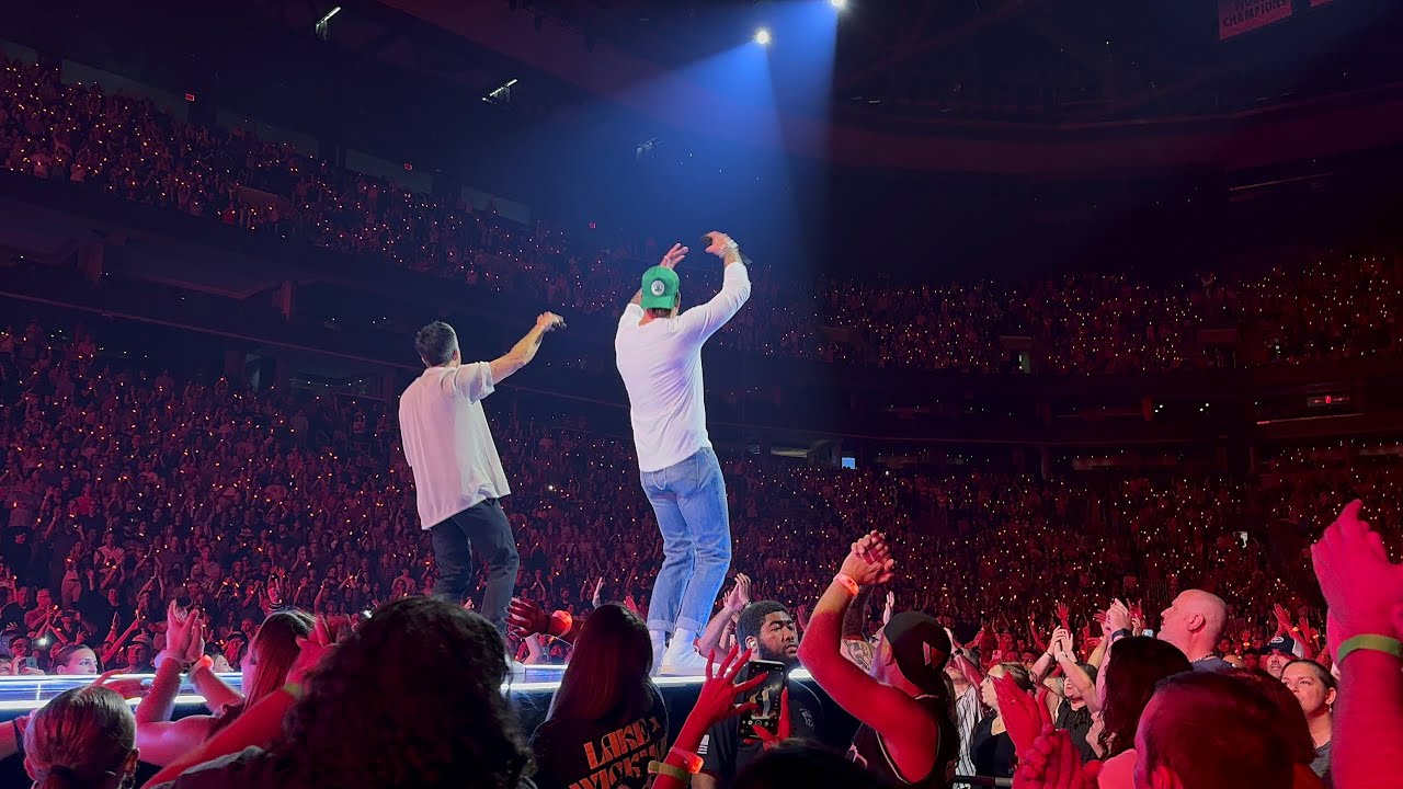 Brandon Lake & Phil Wickham Praise You Anywhere House Of The Lord -  Intro  TD Garden Boston 2024