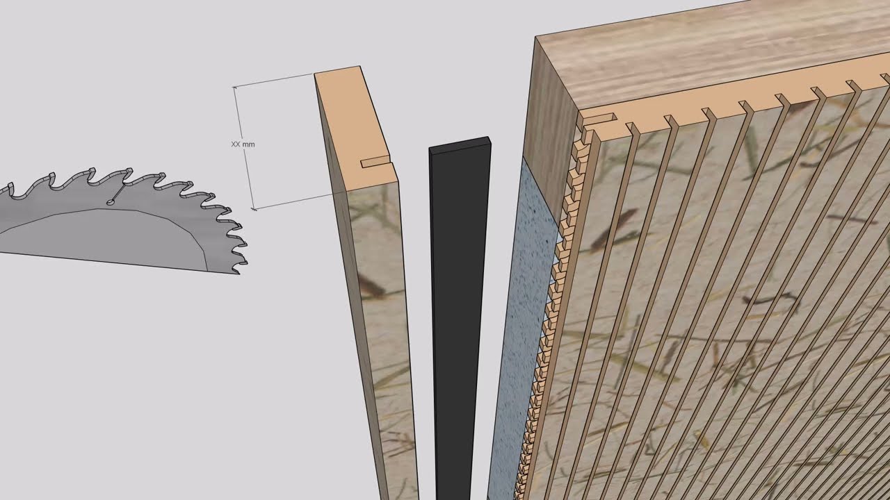 Installation Infinity Panel with Insulation and finishing strip  – Organoid® Natural Acoustics