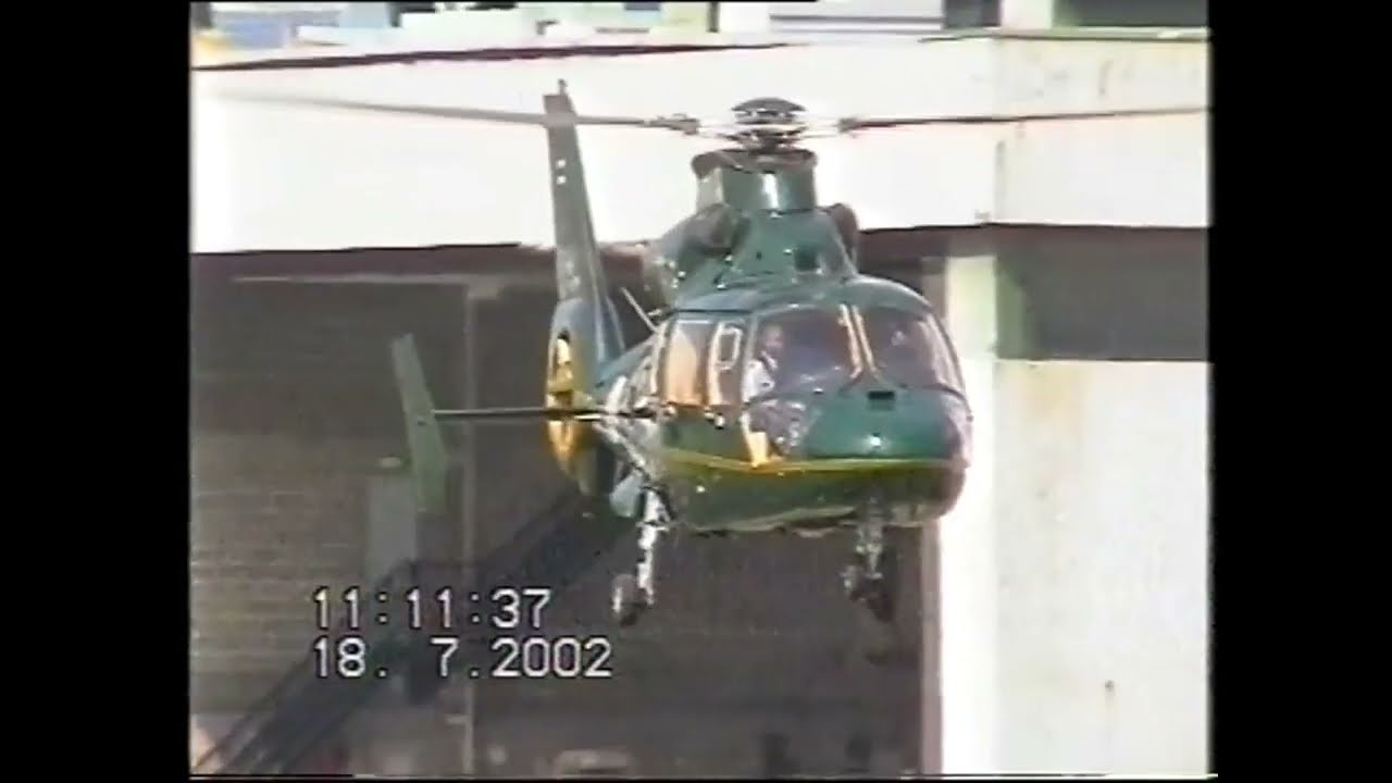 AS365N Dauphin and A109E at Paris Issy-Les-Moulineaux Heliport 18.7.2002 Part 2 of 4