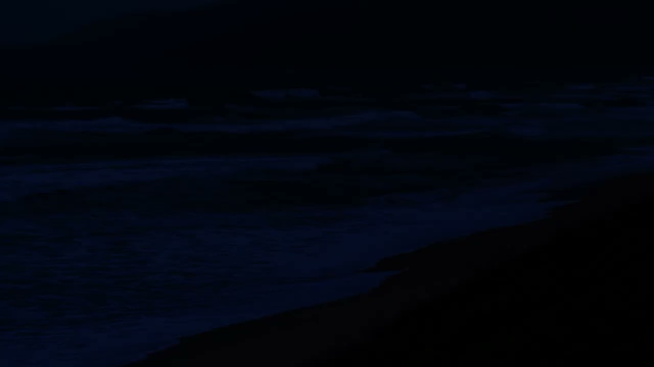 Dark Ocean Waves for Sleep 🌊 Relaxing Sea Sounds to Slow Thoughts and Restore Peace