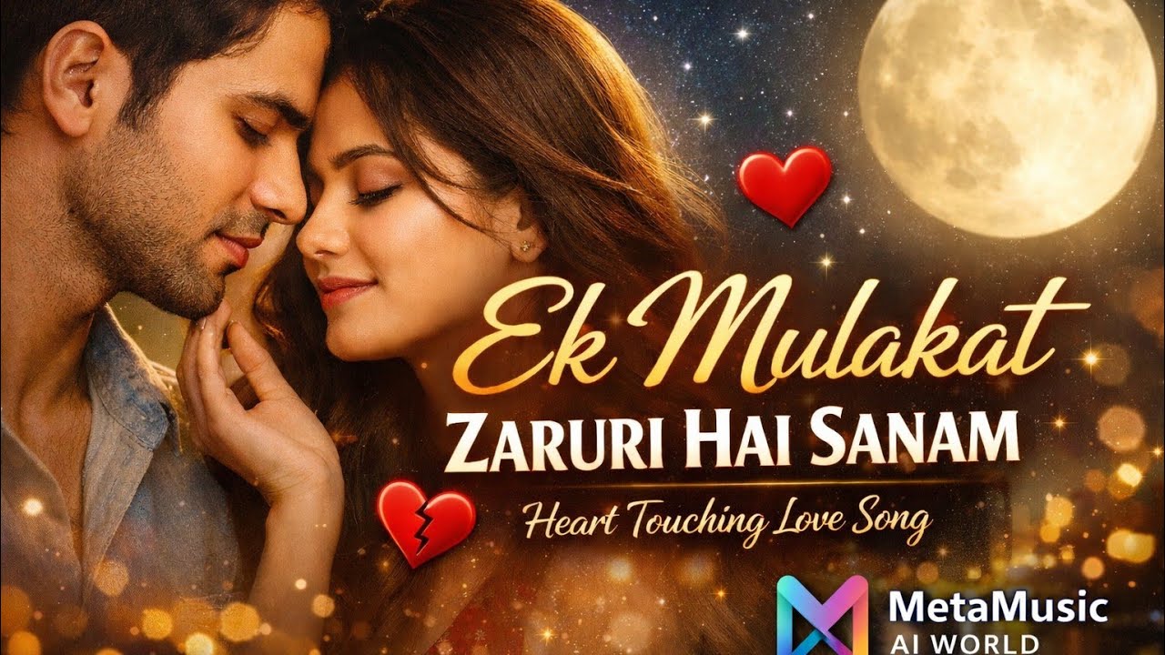 Ek Mulakat Zaruri Hai Sanam ❤️| New Romantic Hindi Song 2026 | Emotional Love Song | Original Lyrics
