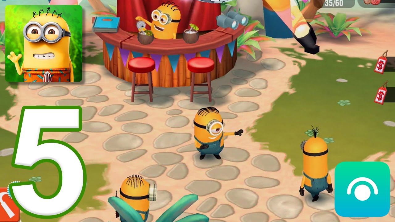 Minions Paradise - Gameplay Walkthrough Part 5 - Level 8-9 (iOS, Android)