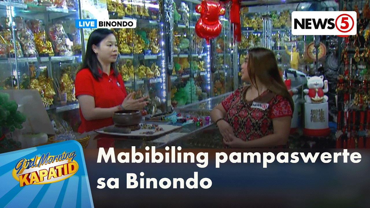 Charms at pampaswerte sa Binondo