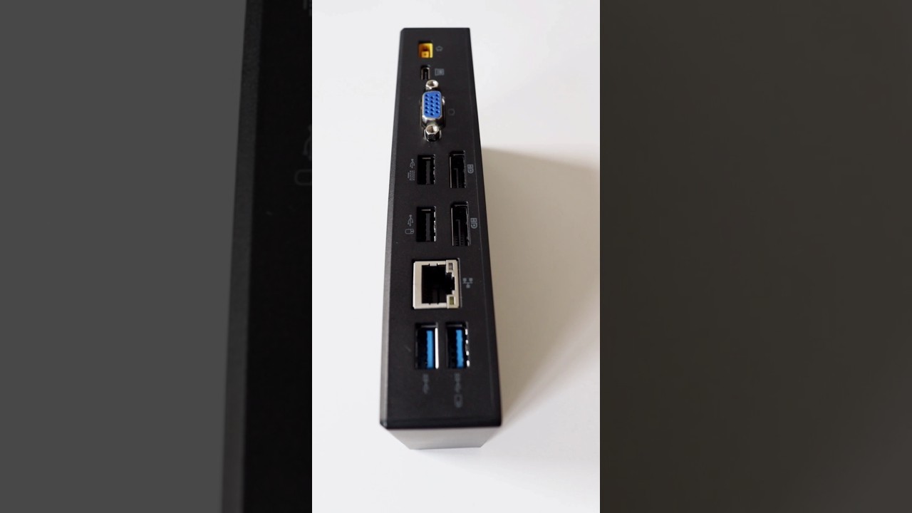 Lenovo ThinkPad USB-C Dock type 40A9 #thinkpad #shorts