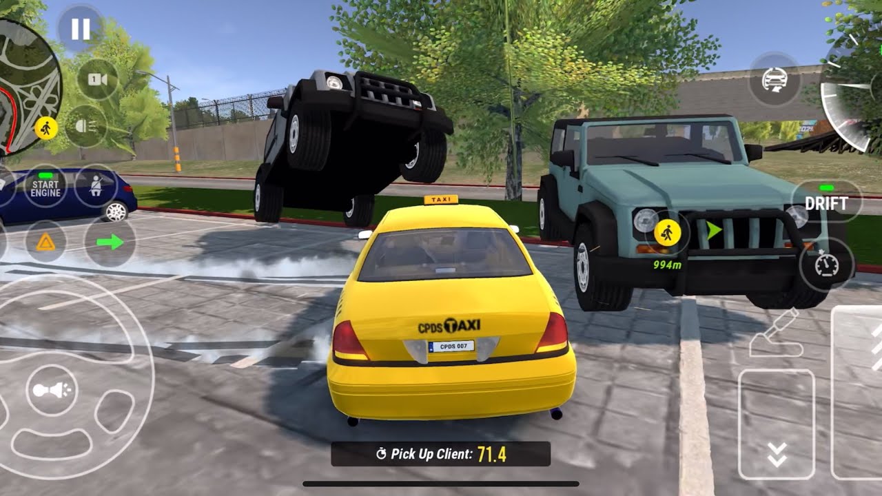 Crazy Taxi Drift Rush! 🚖😱