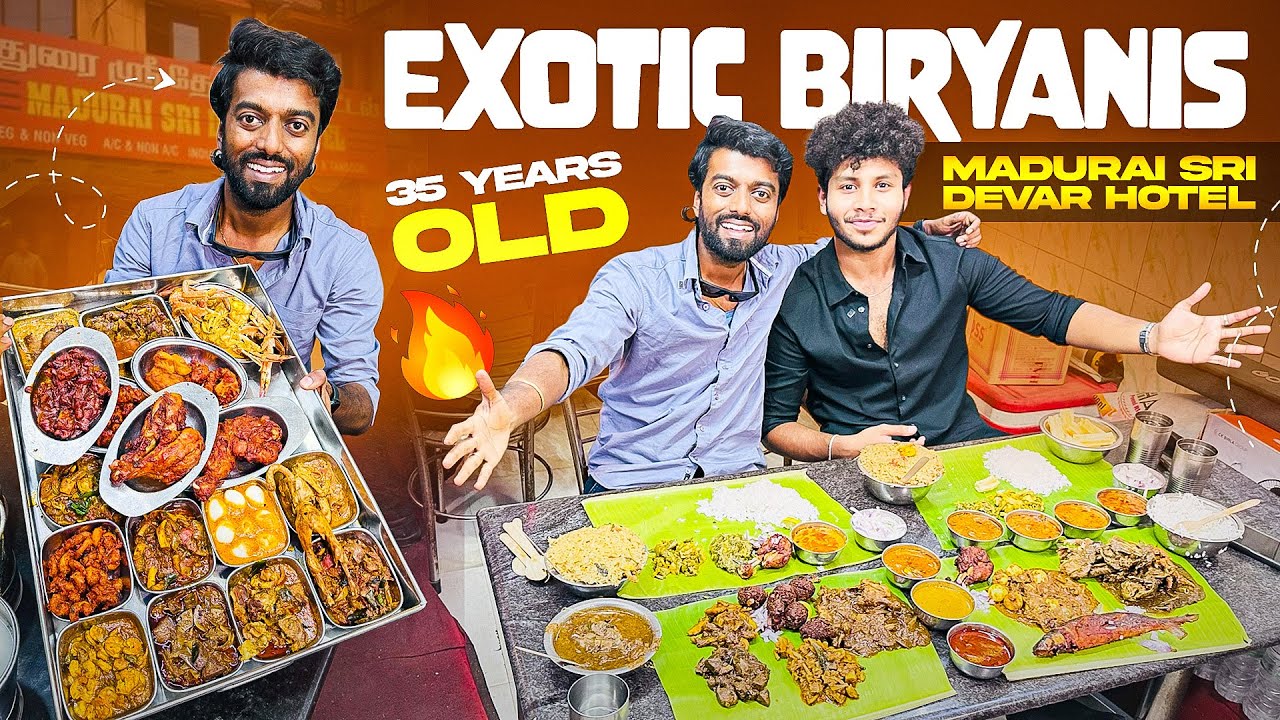 மதுரை ஸ்ரீ தேவர் ஹோட்டல்- ல அதிரடி கறி வேட்டை - Chennai&nbsp;|&nbsp;Dan&nbsp;JR&nbsp;Vlogs