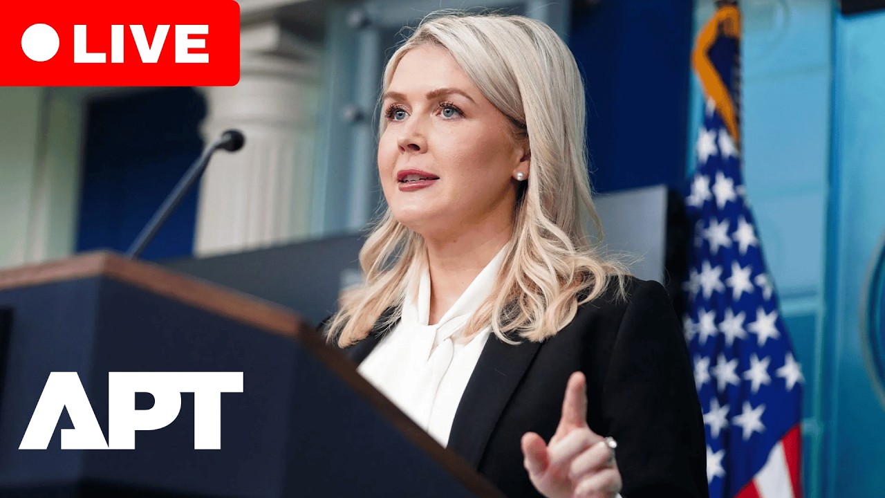 LIVE | White House's Karoline Leavitt Briefs Media on Iran, Venezuelan Oil Barrels & Epstein Files