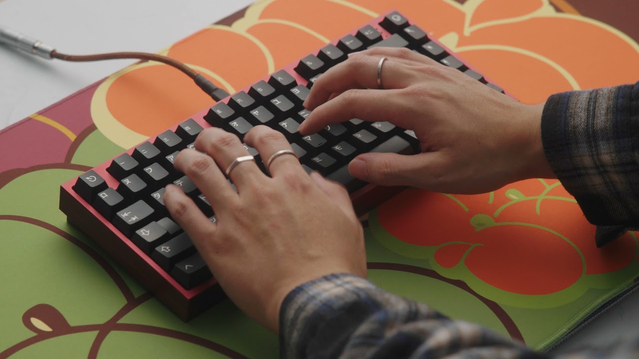 HEX.4B with Gateron Lion Typing Sounds Test ASMR