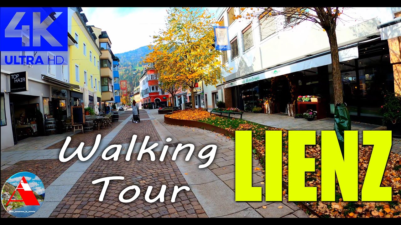 Lienz, Austria 🇦🇹: A Walking Tour 🚶 through the Historic City 🏛️📍 towards the Schloss Bruck Castle