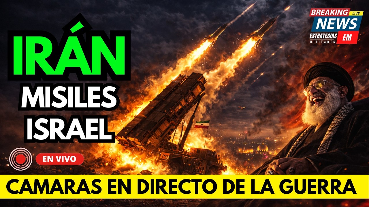 🚨 NOTICIAS IRÁN MISILES CONTRA ISRAEL AHORA MISMO BEIRUT EN DIRECTO
