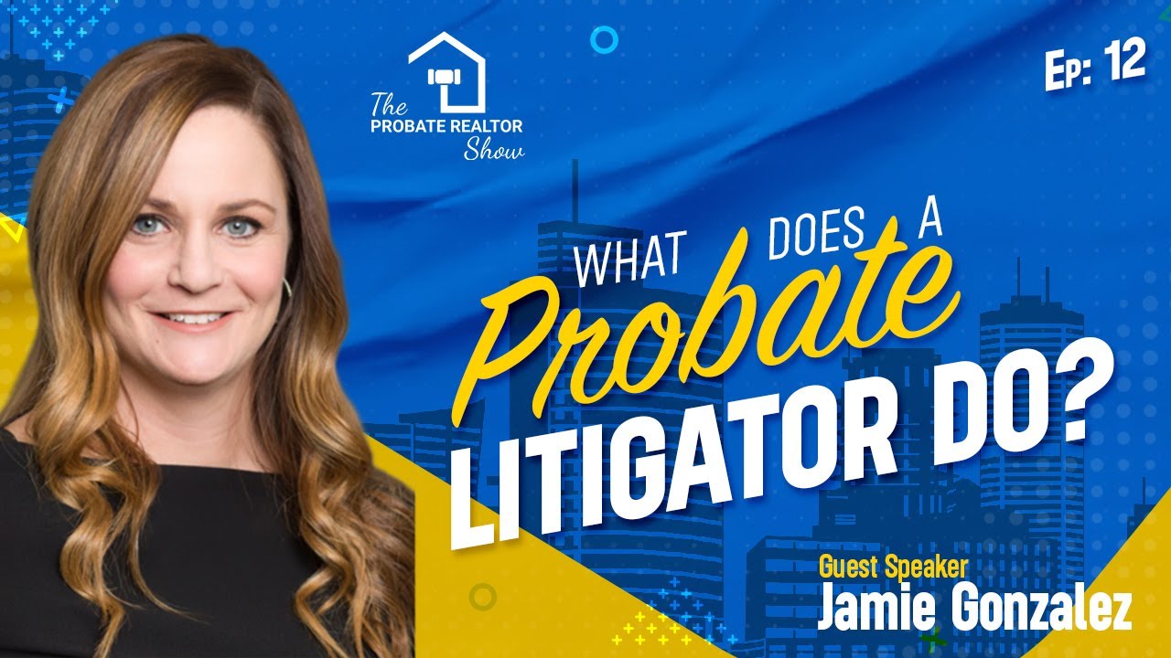 What Does a Probate Litigator Do? Ft. Jamie Gonzalez - Episode 12
