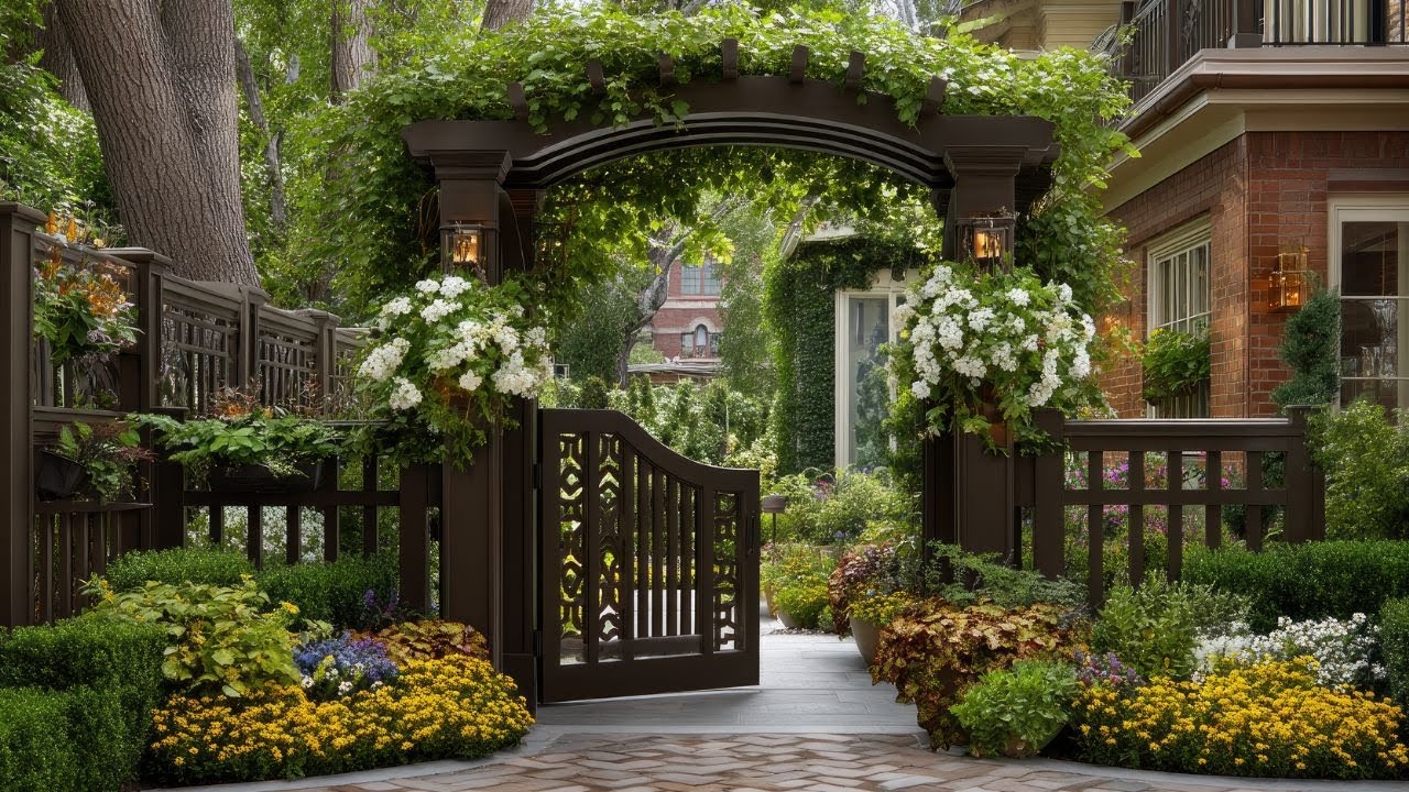 Magical Entryway Ideas for Small Front Yards 🌸 Garden Gates & Arches 2026