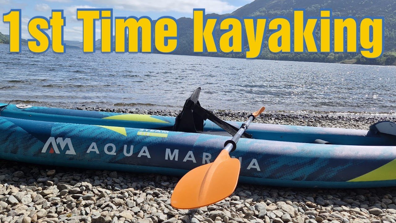Caravan holiday and 1st time kayaking !! Aqua Marina Steam 412