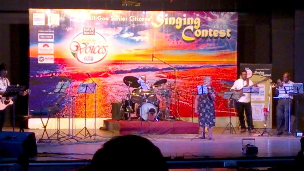 Ist Place @ All Goa Senior Citizens' Singing Contest(Konkani) ~  Assumption Pereira.