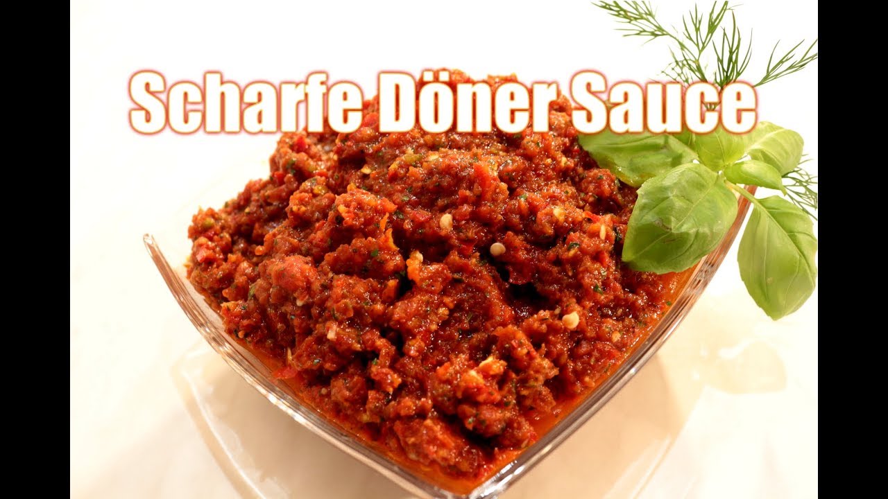 Türkische Scharfe Döner Sauce