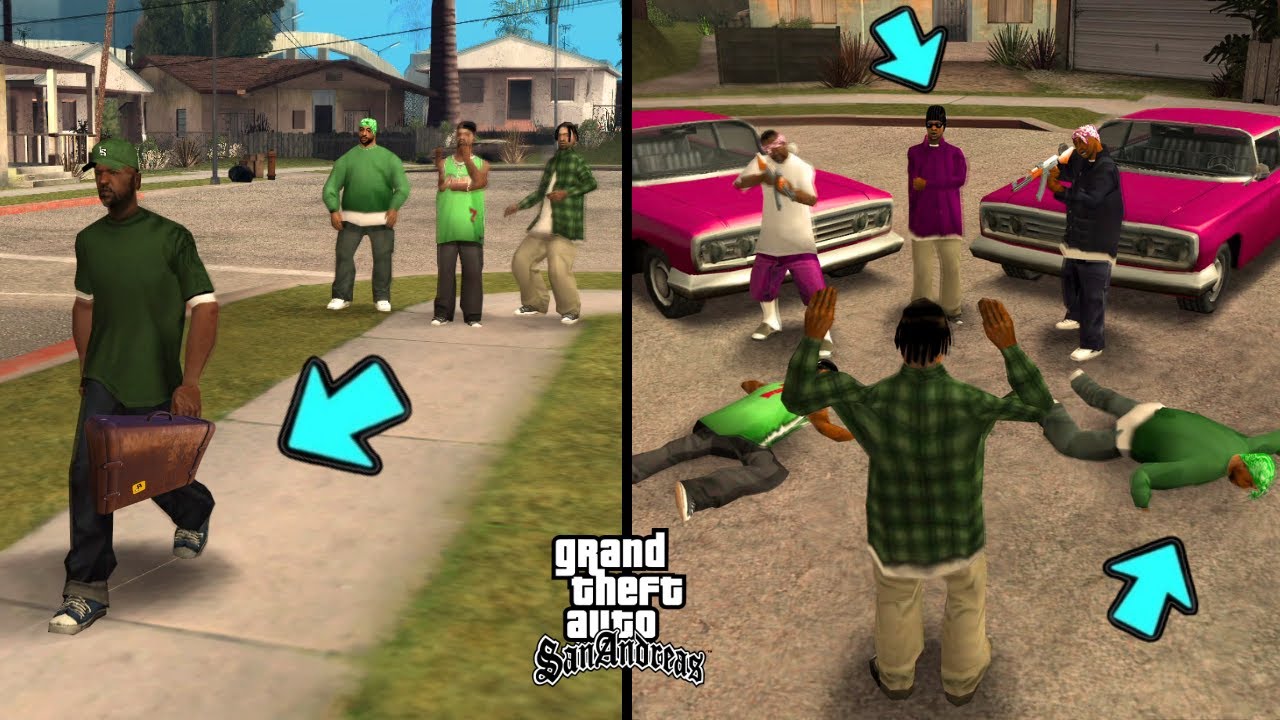 What happens to Grove Street if SWEET goes to Liberty City in GTA San Andreas?