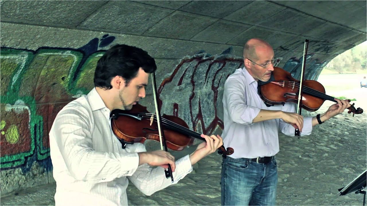 Johan Halvorsen- Passacaglia for Violin and Viola. Domas Juskys and Burkhard Sigl