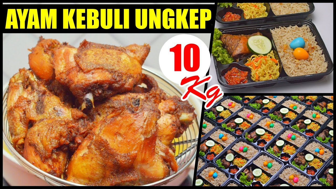 GURIH SAMPAI KE TULANG! AYAM KEBULI UNGKEP 60 PORSI #PART 1