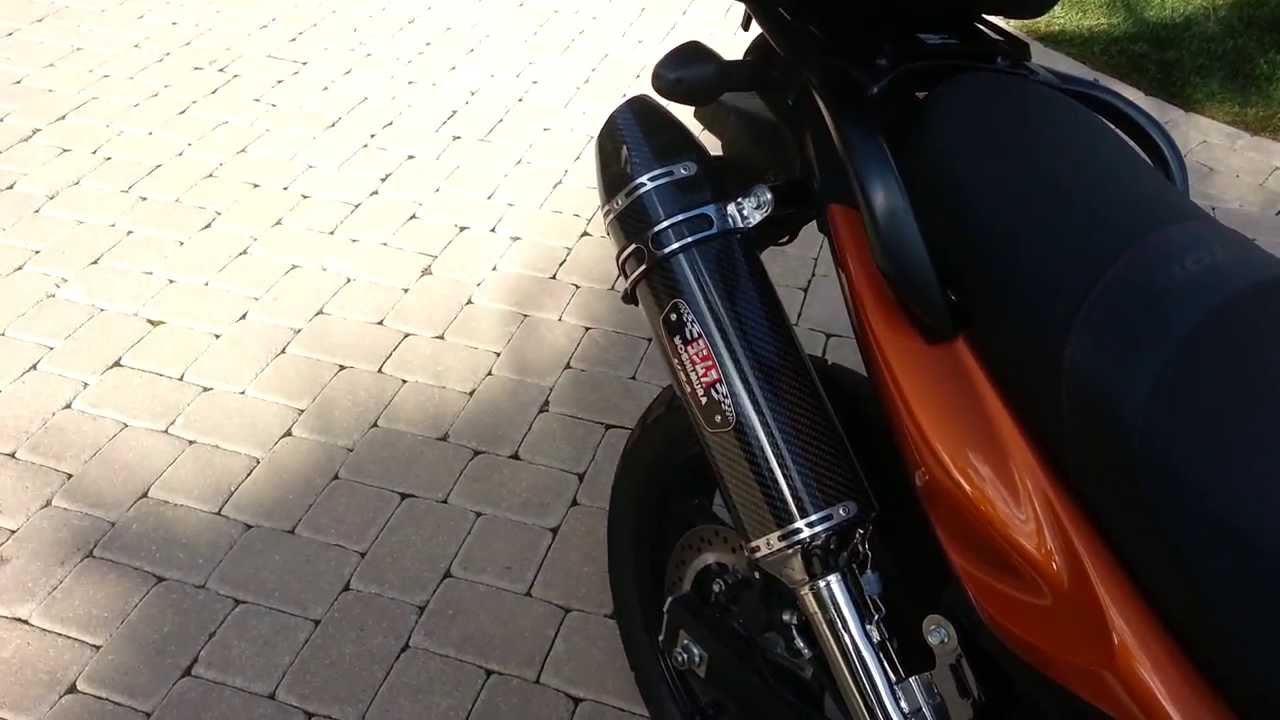2012 V-Strom 650 Yoshimura 3/4 exhaust system