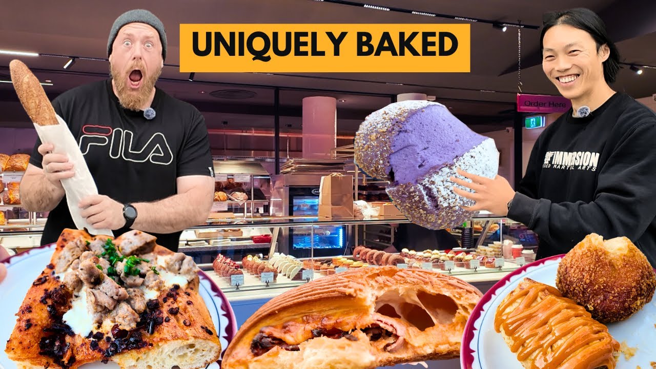 2 Must-Try Creative Bakeries in Melbourne 🍰 Croissant Reuben & Ube Treats