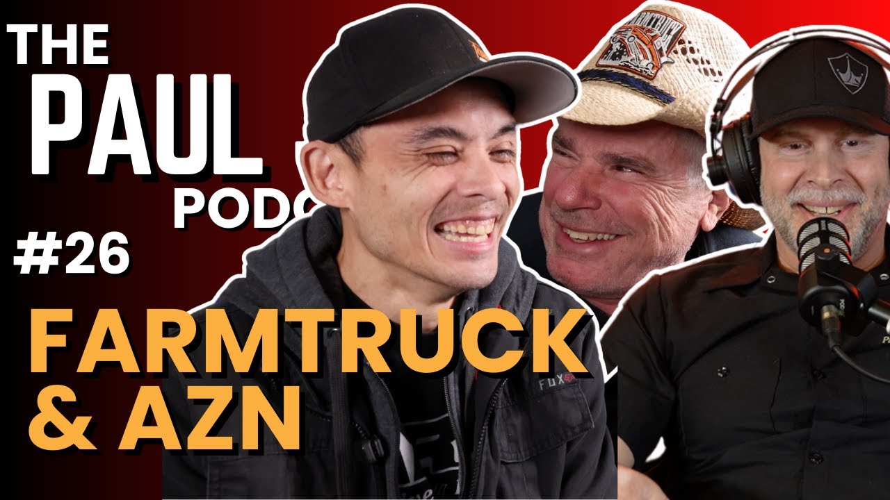 Paul Jr with Farmtruck & AZN | Street Outlaws Meets American Chopper