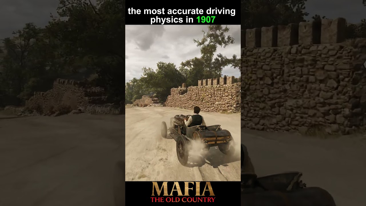 this is how my ancestors driving their cars in 1907 #mafia