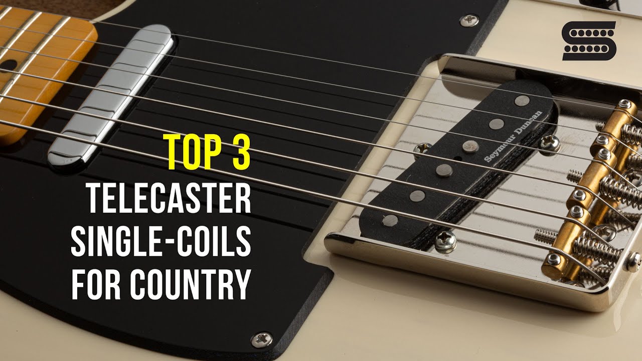 TOP 3: Best Guitar Pickups for COUNTRY Music || Telecaster || Seymour Duncan