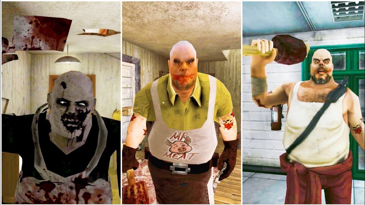 Psychopath Hunt Vs Mr Meat Vs Mr Meat 2 Full Gameplay