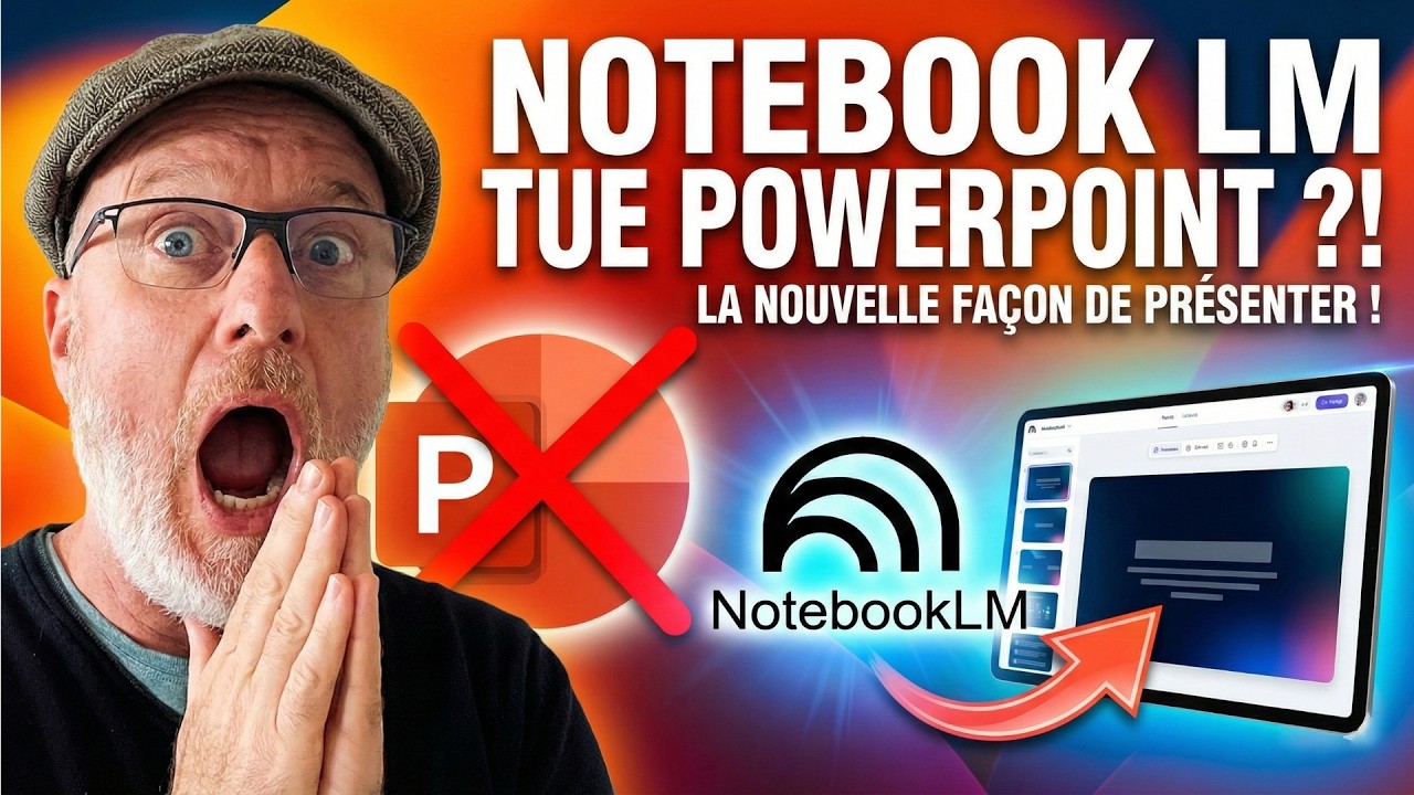 PowerPoint sur le DECLIN ? VOUS ALLEZ ADORER NotebookLM