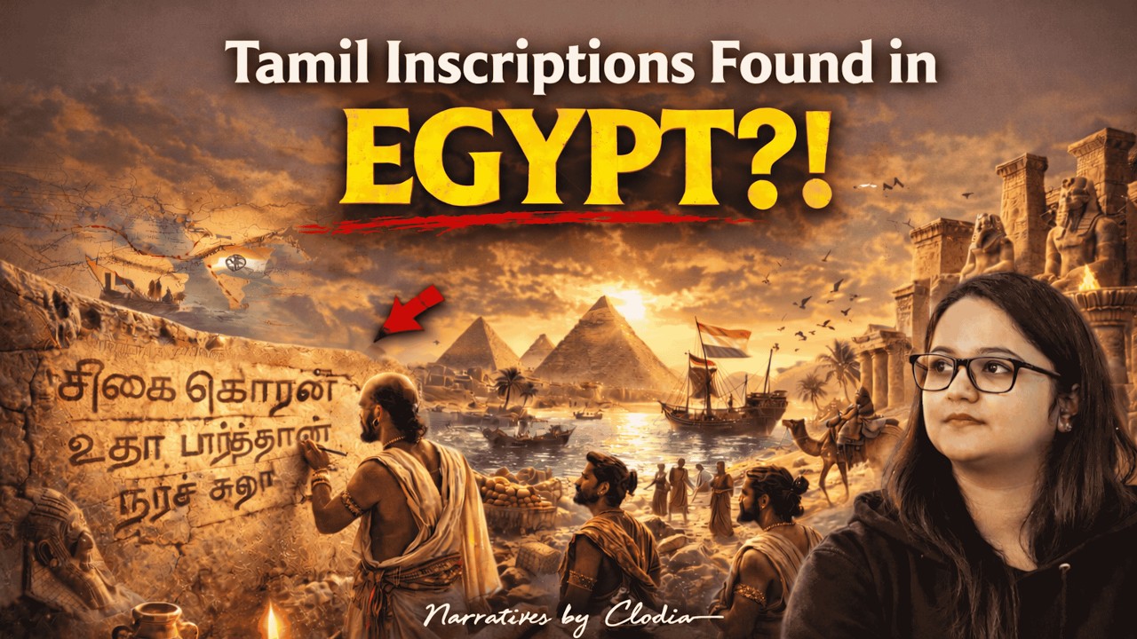 Tamil Inscriptions Found in Egypt? - 2,000-Year-Old Indo-Roman Trade Link Explained