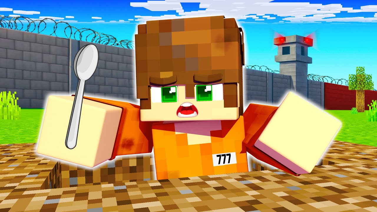 ΑΠEΔΡΑΣΕ ΑΠΟ ΤΗΝ ΦΥΛΑΚΗ στο MINECRAFT;!