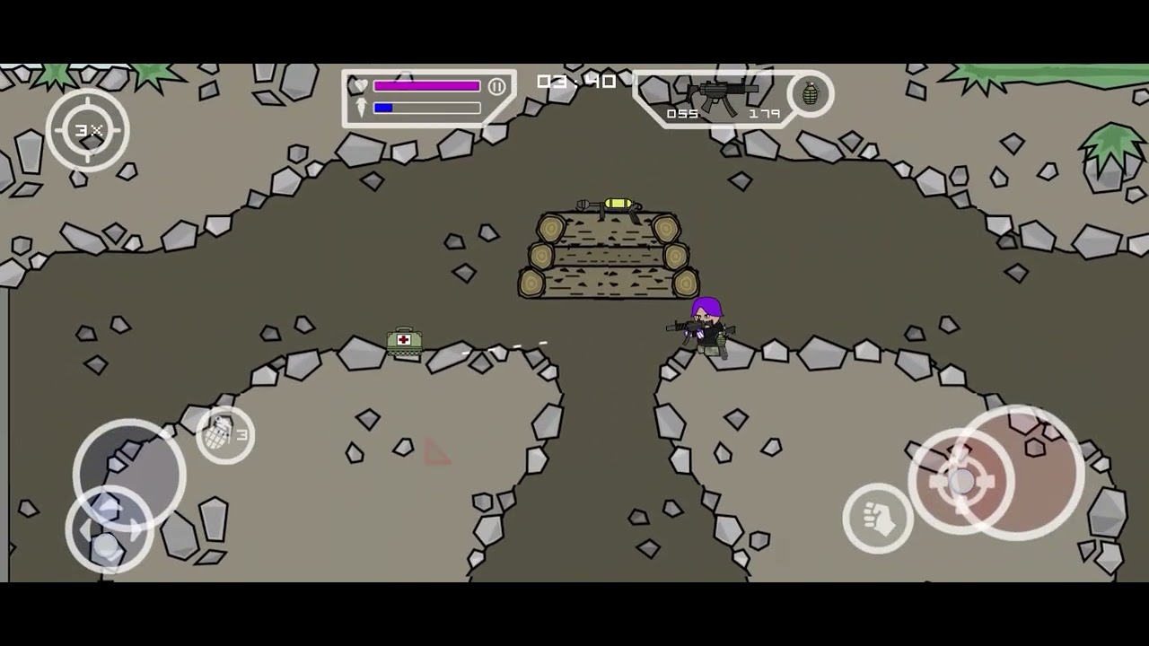 minimilitia 5 VS 1 😁😁