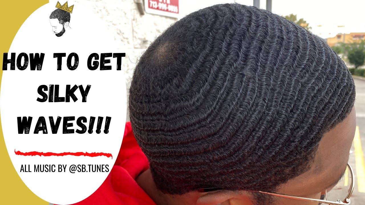 360 WAVES: HOW TO GET SILKY WAVES WITH COARSE HAIR!!! #coarsehairedkingz