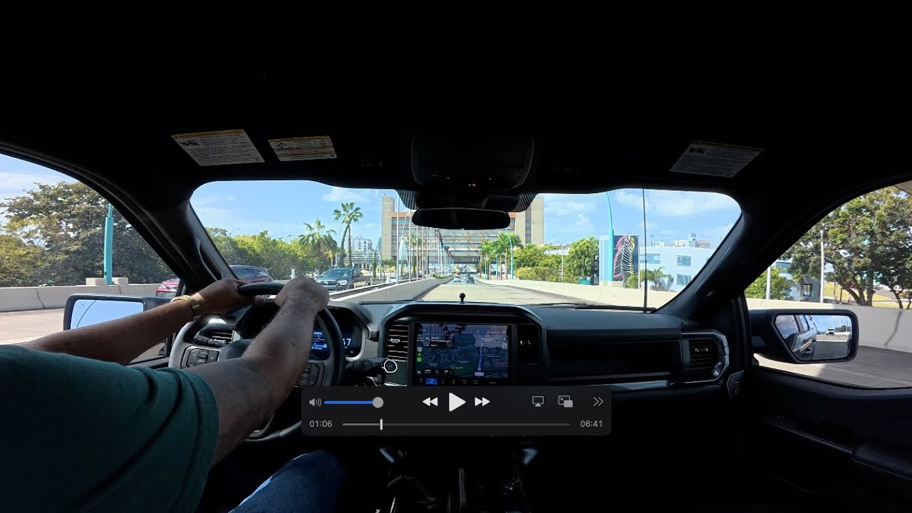 Puerto Rico In-Cab POV Drive: Santa Rosa Mall to Bayamon Medical Center Parking Lot - DJI Action 5
