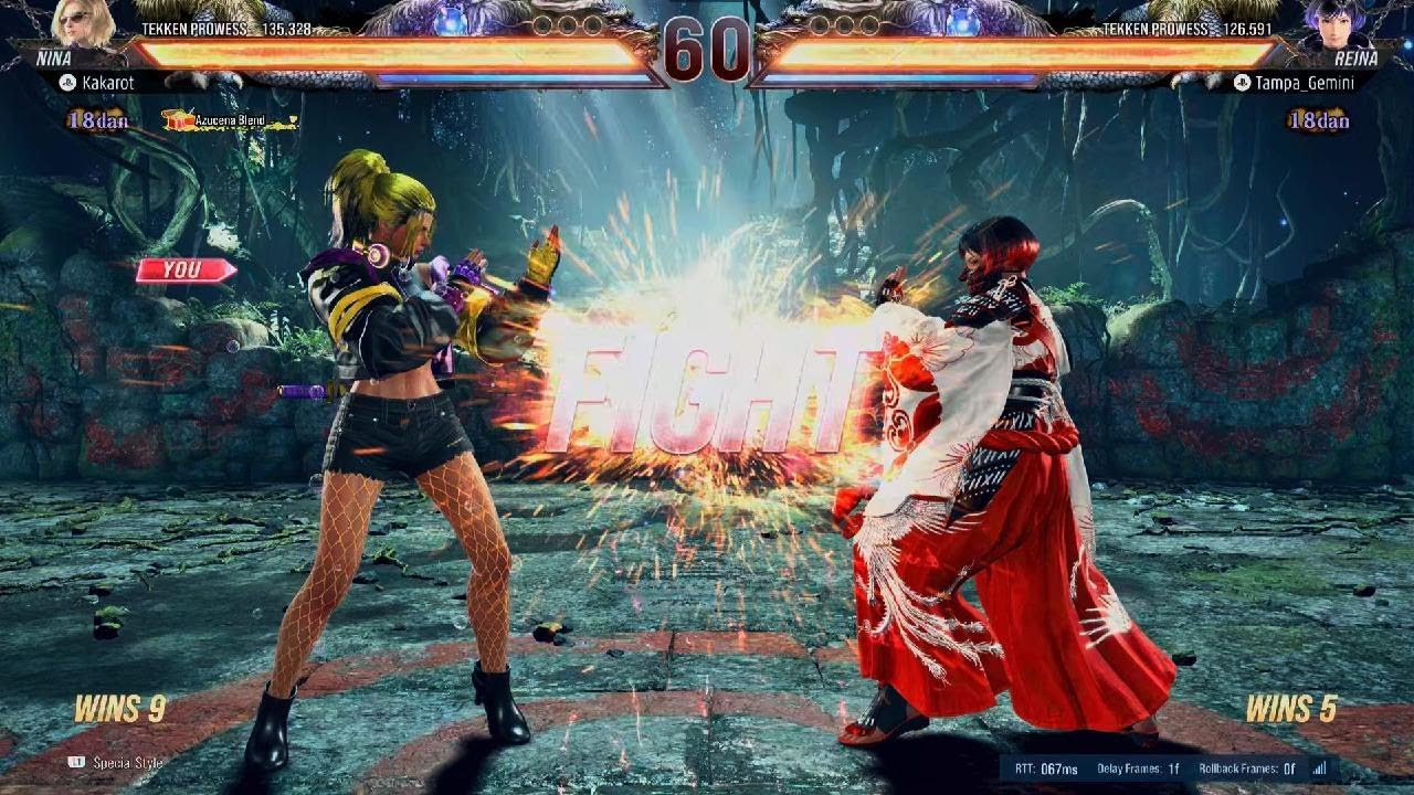 TEKKEN8_ Reina player who really thought they had me until i match their energy!💪🎮😮‍💨.