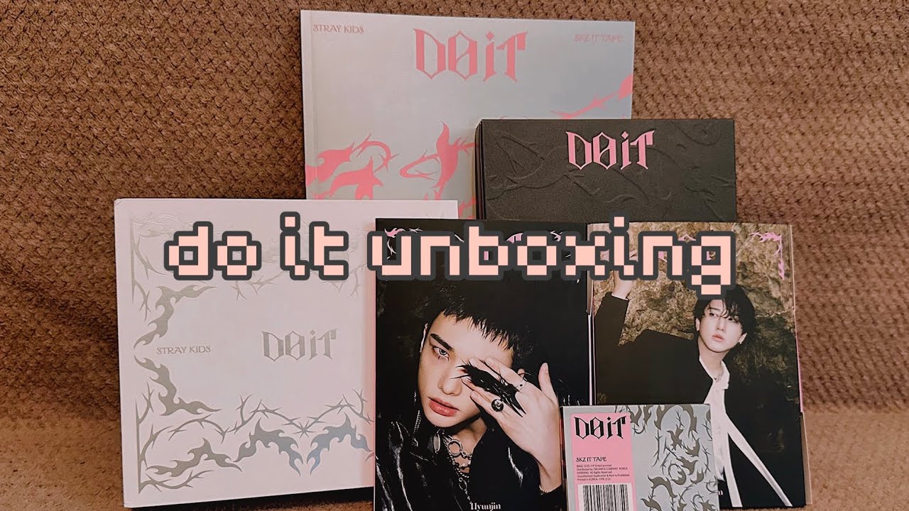 распаковка альбомов do it — skz | all versions 🎀