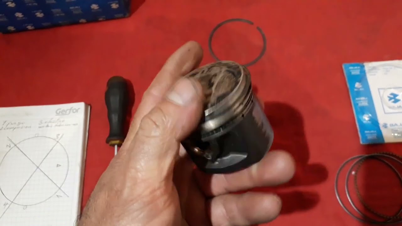 como anillar un piston de pulsar 150, 180, 200, 220, 400