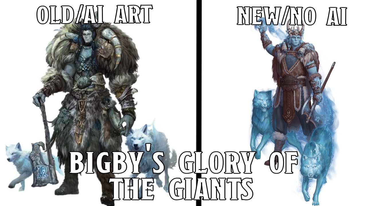 Bigby's Glory of the Giants Art Updated! | Nerd Immersion