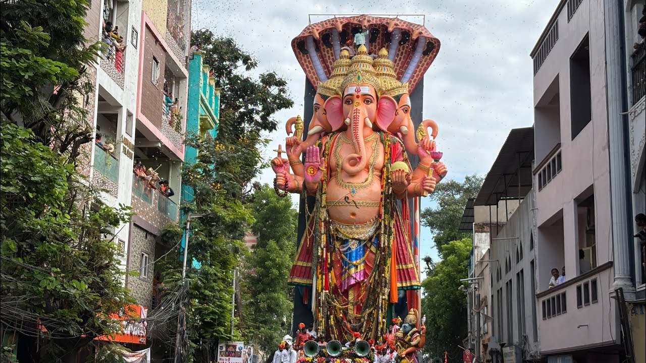 Khairatabad Ganesh nimarjjanam visarjan 