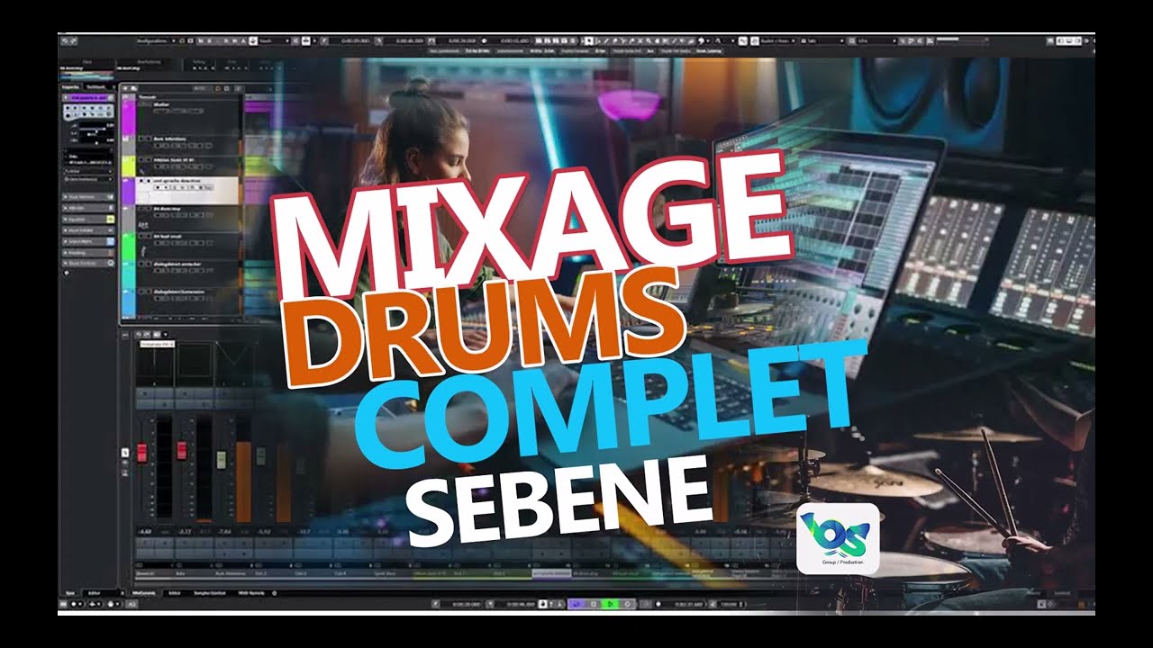 Mixage drums complet partie 1 d&eacute;butants #cubase13 #mixage