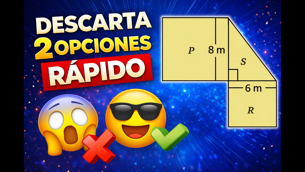 ¿Cómo descartar dos opciones rápidamente en matemáticas del Icfes?